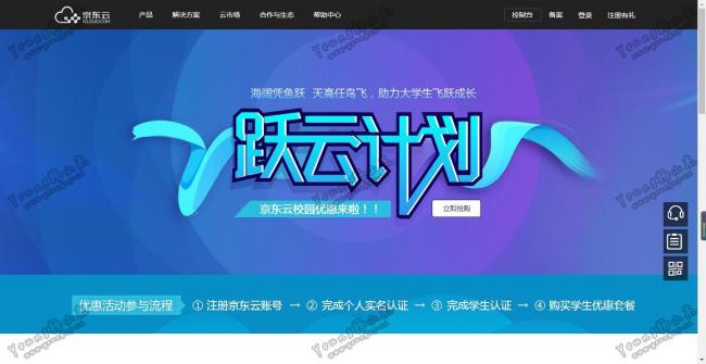 京东云学生机年付88送com域名